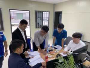 Bàn giao nhà xưởng số 9 ngăn 02 cho Công ty TNHH BOOGOOK INDUSTRIES Vina