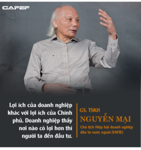 GS. Nguyễn Mại: Tương lai dòng FDI vào Việt Nam và nỗi lo của những doanh nghiệp như Samsung khi Vingroup, Viettel… lớn lên