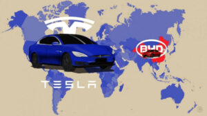 Cách gã khổng lồ xe điện Trung Quốc đuổi kịp Tesla